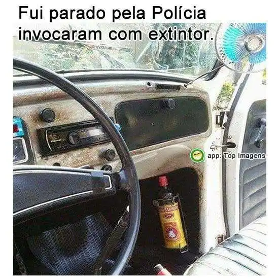 Parado pela polícia