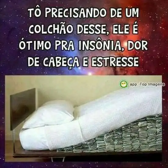 Preciso desse colchão