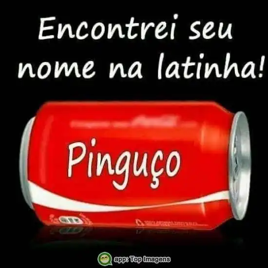 Seu nome na latinha
