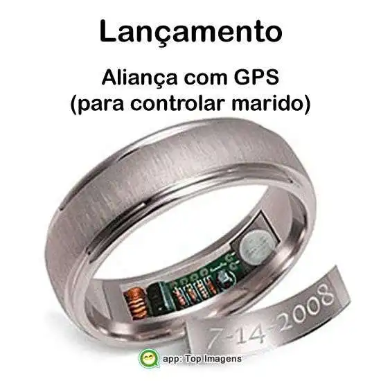 Aliança com GPS