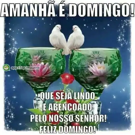 Amanhã é domingo