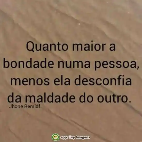 Bondade na pessoa