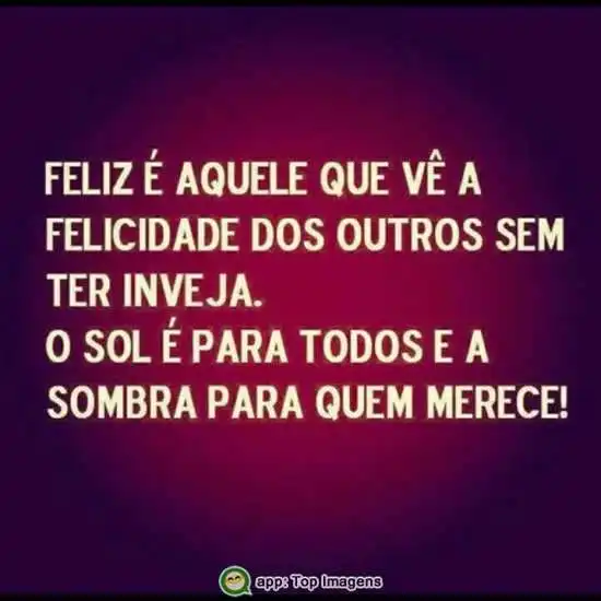 Felicidade dos outros