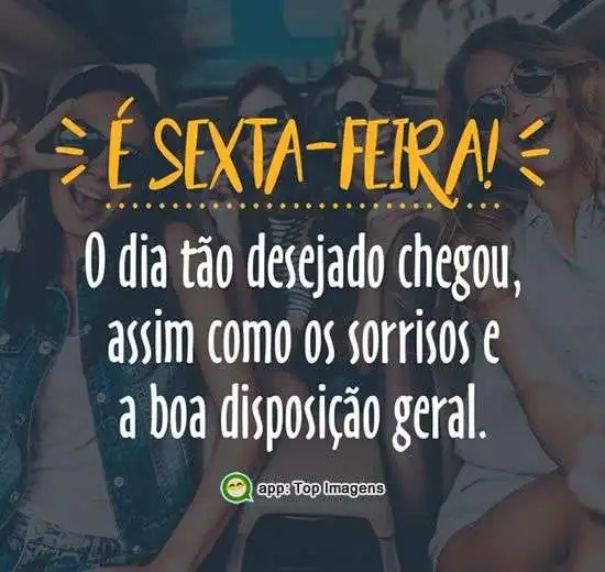Feliz sexta-feira