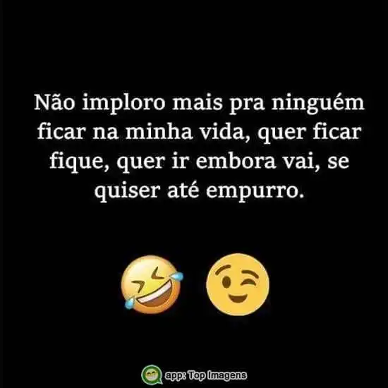 Não imploro