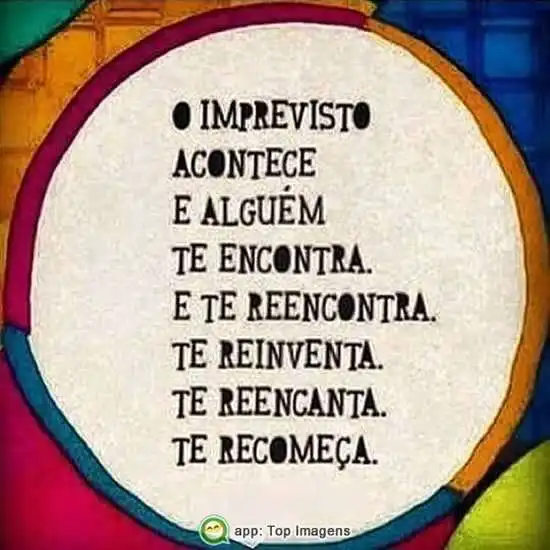 O imprevisto acontece