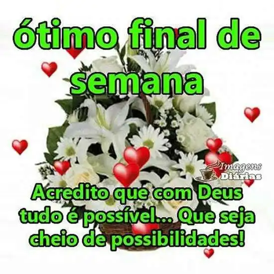 Ótimo final de semana
