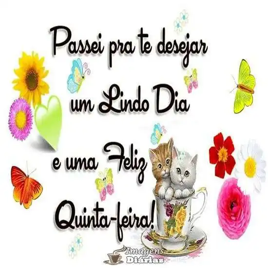 Feliz quinta-feira