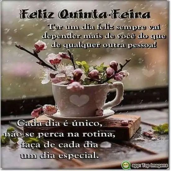 Feliz quinta-feira