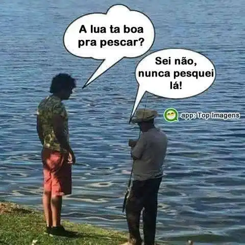 Lua boa pra pescar