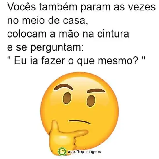 O que ia fazer mesmo?