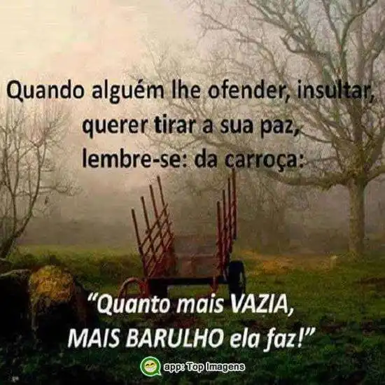 Quando alguém lhe ofender