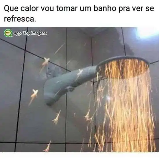 Banho pra refrescar