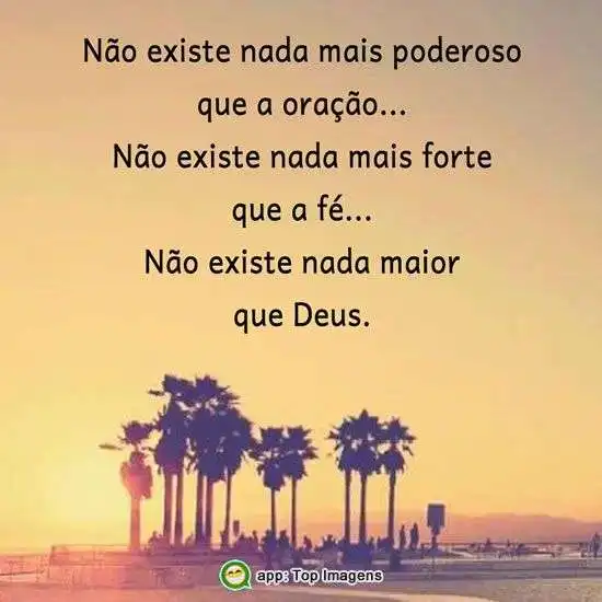 Nada maior que Deus