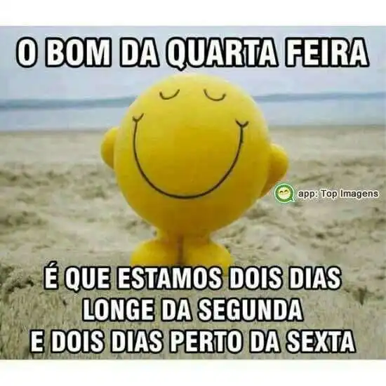 O bom da quarta-feira