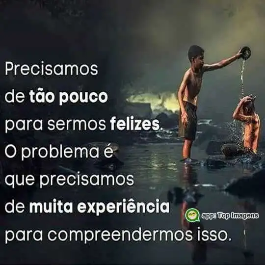 Pouco para ser feliz