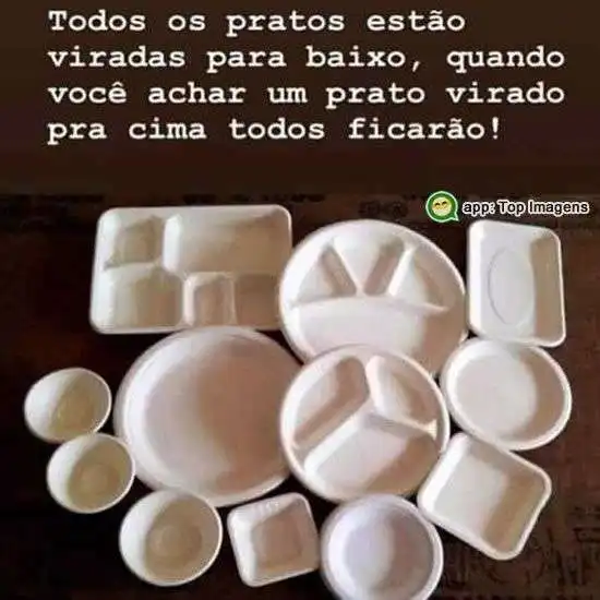 Pratos com efeito