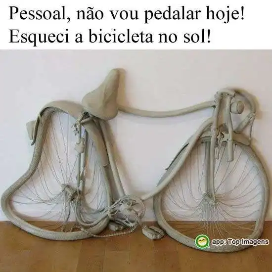 Bicicleta no sol