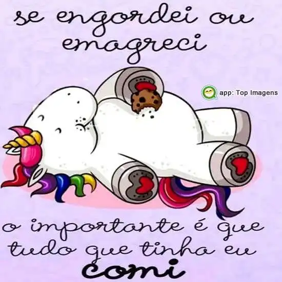 Engordei ou emagreci