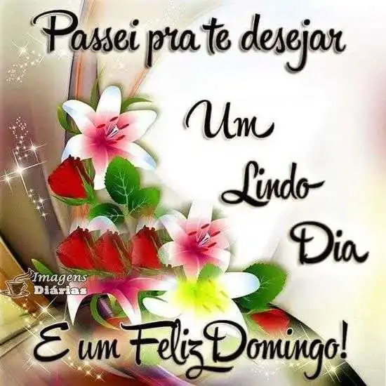 Lindo dia de domingo