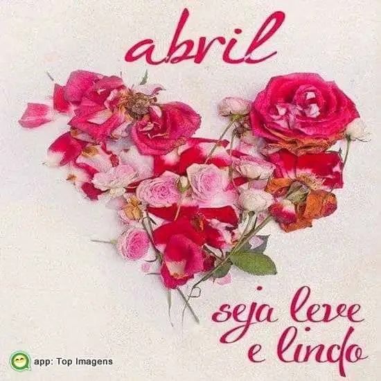 Bem-vindo abril