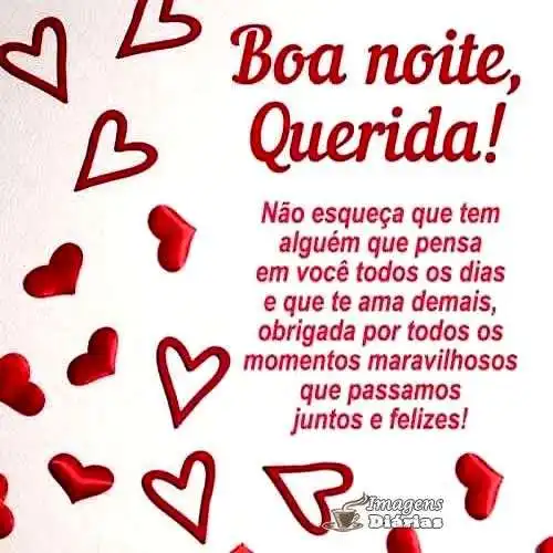 Boa noite querida
