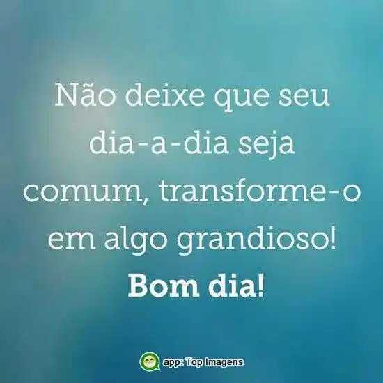 Bom dia