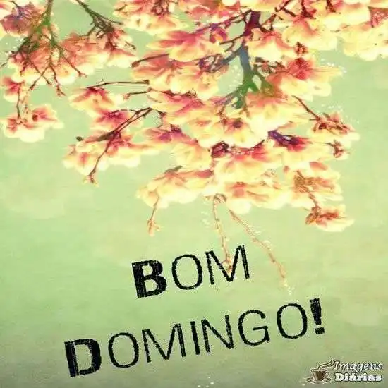 Bom domingo