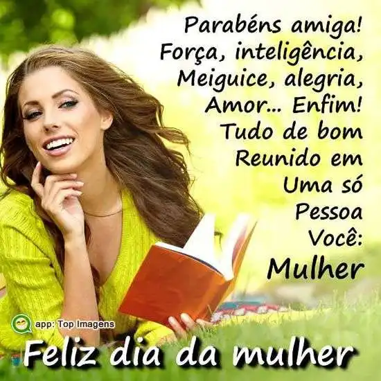 Feliz dia da mulher