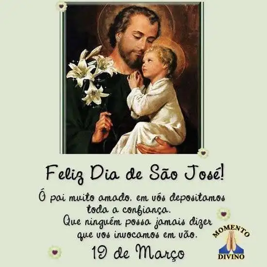 Feliz dia de São José