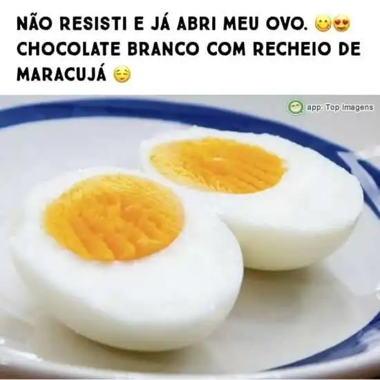 Abri meu ovo de páscoa
