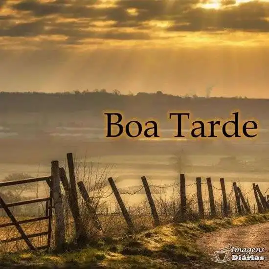 Boa tarde