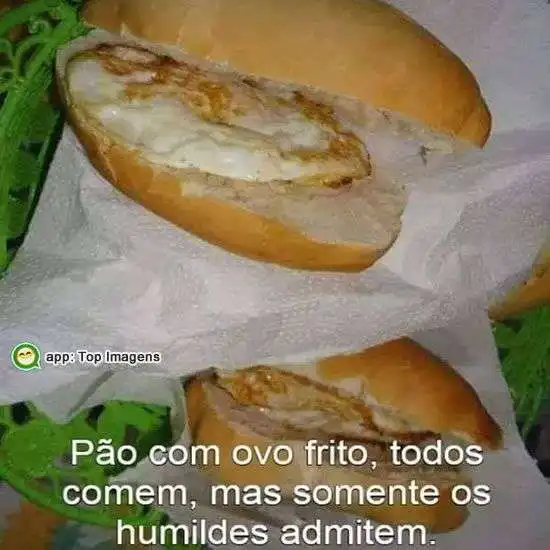Pão com ovo frito