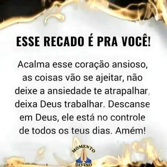 Acalma seu coração