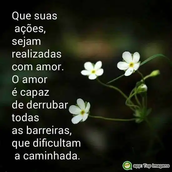 Ações com amor