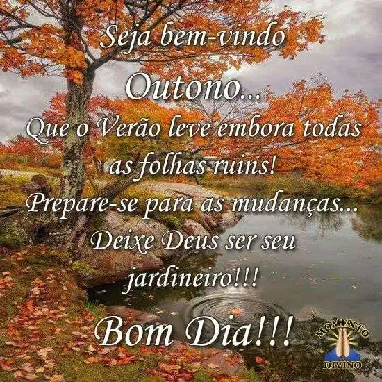 Bem-vindo outono