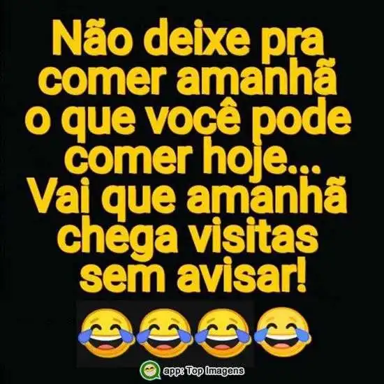Comer amanhã