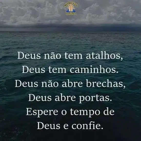 Espere o tempo de Deus