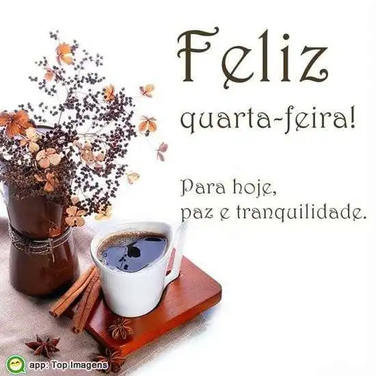 Feliz quarta-feira