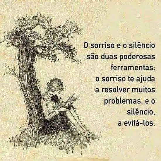 O sorriso e o silêncio