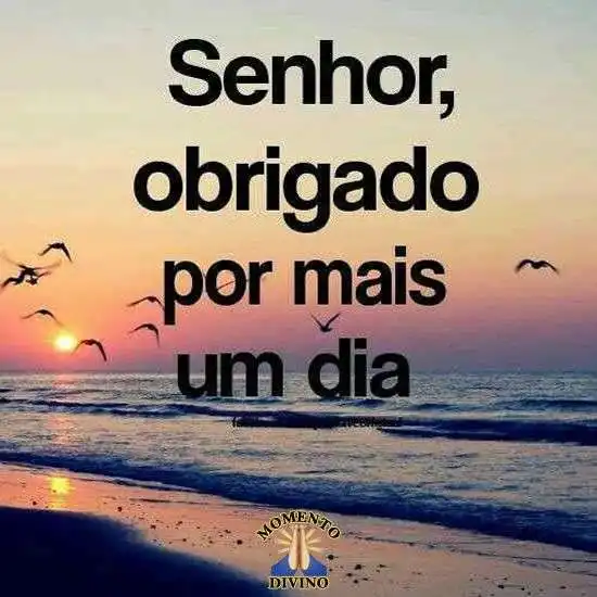 Obrigado Senhor