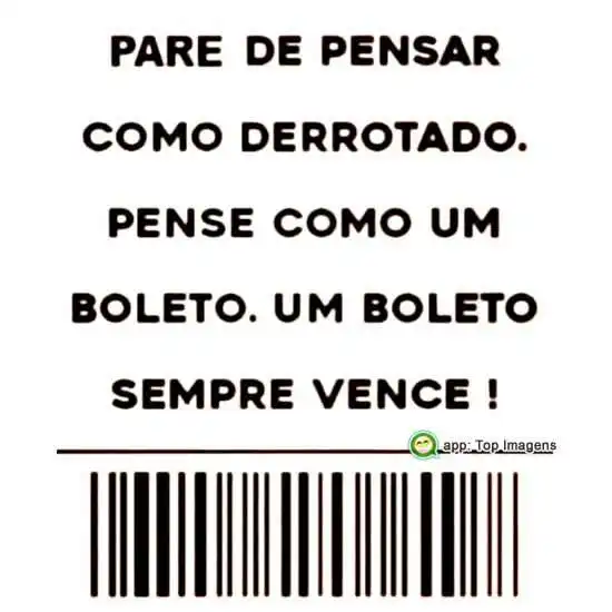 Pense como um boleto