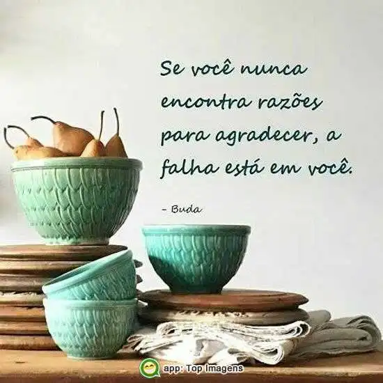 Razões para agradecer