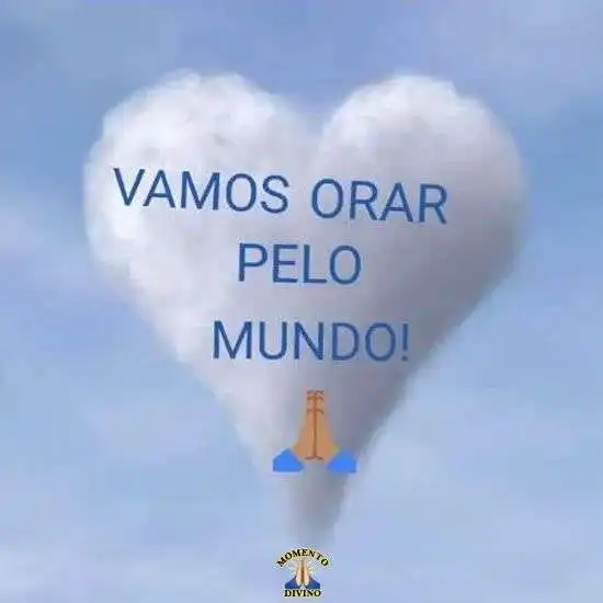 Vamos orar pelo mundo