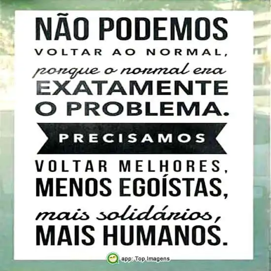 Voltar ao normal