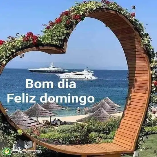 Bom dia e feliz domingo