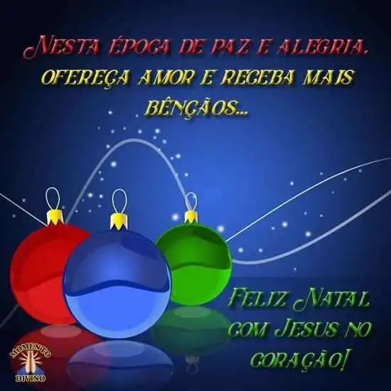 Feliz Natal com Jesus no coração