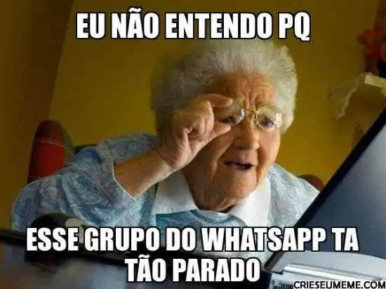 Grupo tão parado