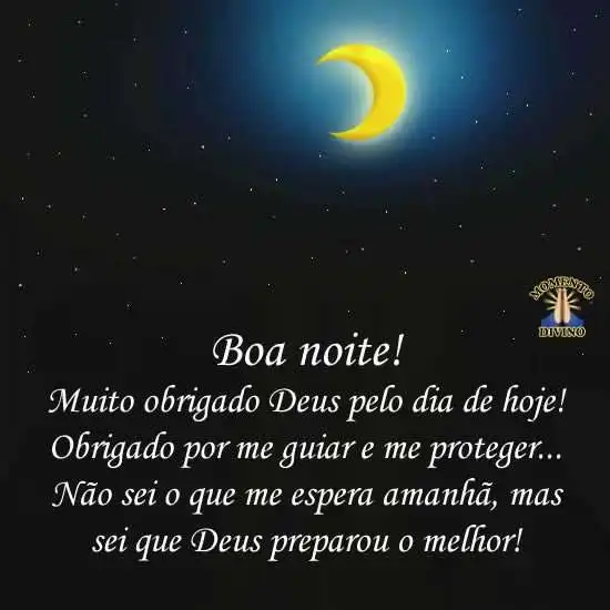 Boa noite e obrigado