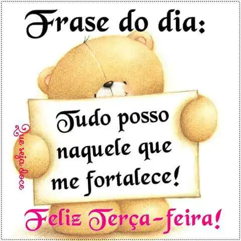 Feliz terça-feira